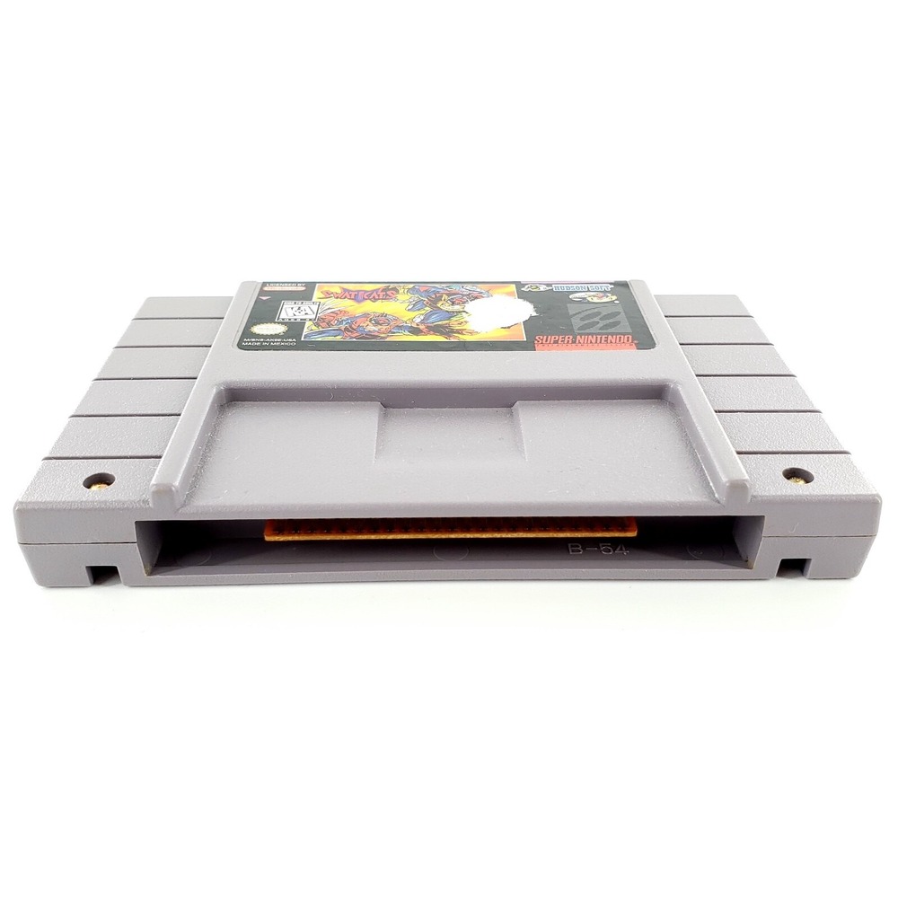 SWAT Kats (Super Nintendo Entertainment System, 1995) Authentic Cart Only Tested - Picture 10 of 11